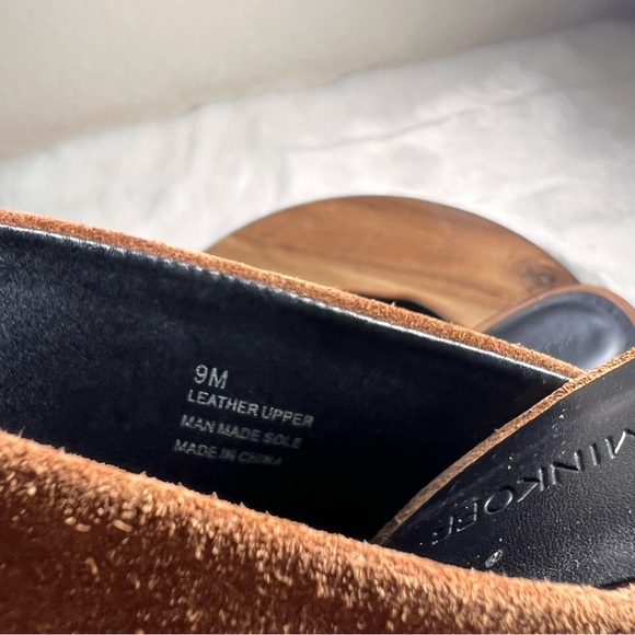 Rebecca Minkoff Brown Leather Galyn Mule Heels Size 9 - Picture 8 of 8